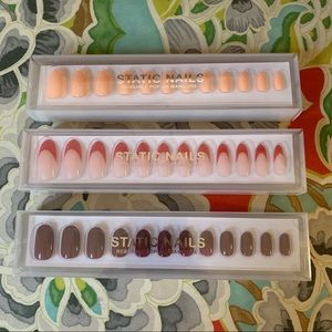 Static Reusable Pop-On Nails